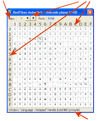 Virtual Unicode Keyboard