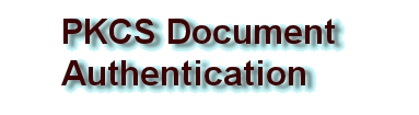 PDF authentication